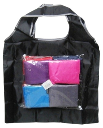 shoppingtas opvouwbaar 45x63cm stockverkoop draagtassen/(nylon)kabassen/shoppers